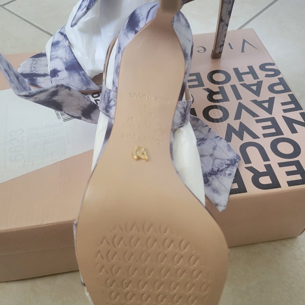 Vincenza blue tye dye heels Brand New!!! - Picture 9 of 13
